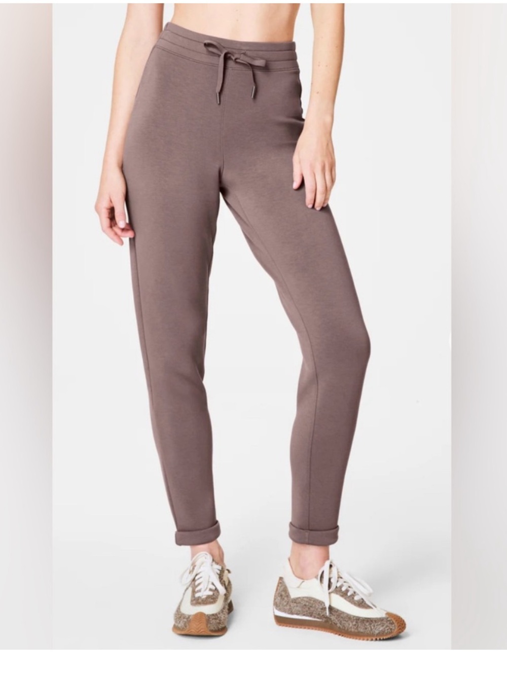 Spanx AirEssentials Tapered Pants Womens S Classic smoke Soft Gym 50240R